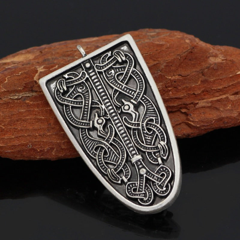 Wholesale Viking Rune Odin Celtic Wolf Odin Brooch
